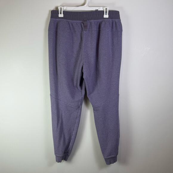 Lululemon Jogger Pants womens XL pink At Ease Textured Active Fitness Gym - Picture 4 of 9